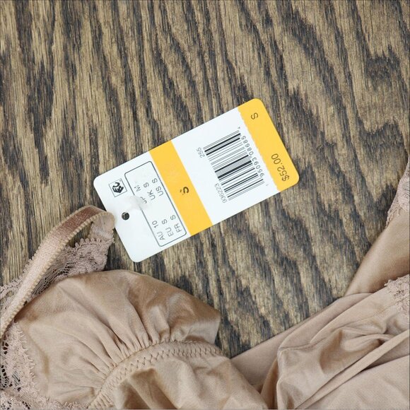 NWT b.temptd Womens Always Composed Bodysuit Lace Trim 936223 Roebuck Brown S - Picture 5 of 6